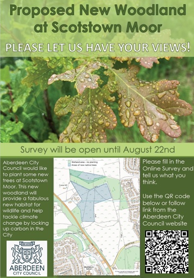 Scotstown Moor Planning Consultation Poster